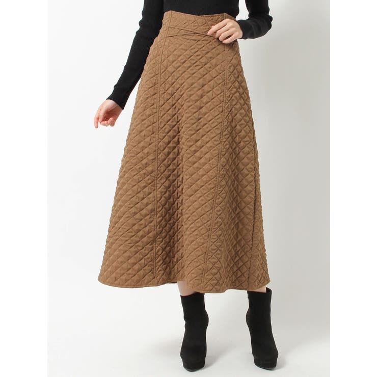 キルティングフレアスカート[品番：MKSW0053641]｜RESEXXY（リゼクシー