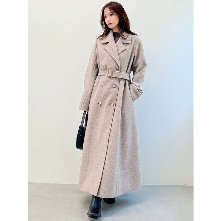 フレアデザインロングコート[品番：MKSW0053969]｜RESEXXY（リゼクシー