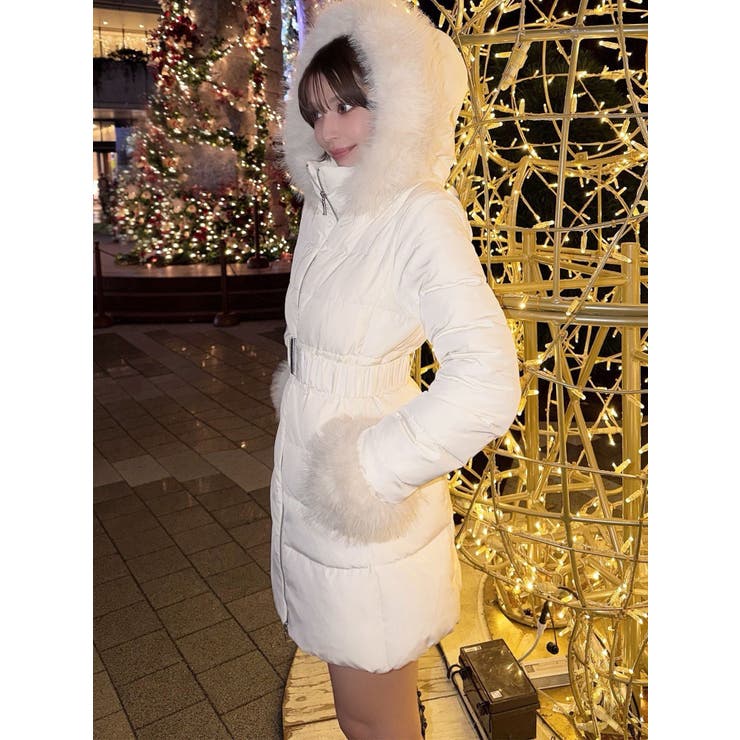 フード付きダウンコート【完売サイズは品番：1526100221で販売中