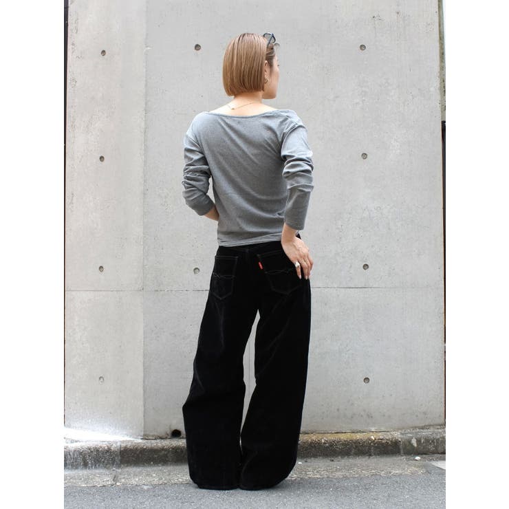 フロッキー起毛カーブデニム[品番：MKSW0065190]｜Ungrid（アン