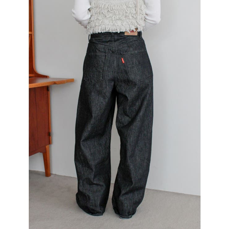 タックデザインカーブデニム[品番：MKSW0066343]｜Ungrid（アン