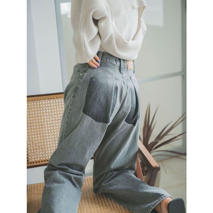 リメイクデザインルーズデニム[品番：MKSW0062933]｜Ungrid（アン