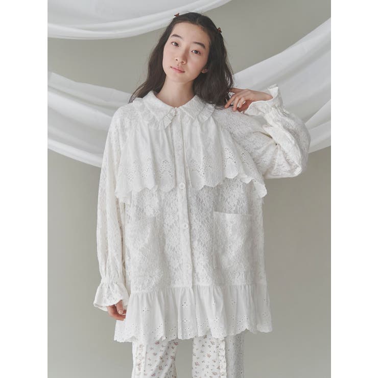 レースジャケット[品番：MKSW0061864]｜merry jenny（メリージェ二ー