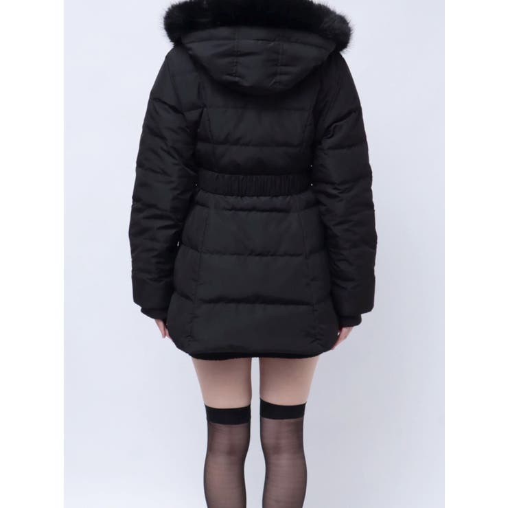 フェイクファーフードレディダウンコート[品番：MKSW0060827]｜EATME