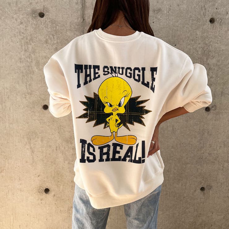 TWEETY/トゥイーティー 裏起毛スウェットトレーナー[品番：MJNW0002385