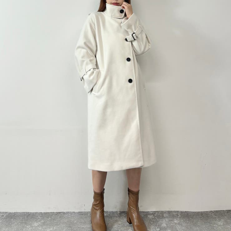 スタンドカラーコート[品番：NICW0006316]｜NICOLE（ニコル）の