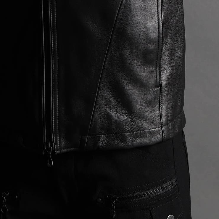 ラムレザーシングルライダース[品番：NICW0004655]｜NICOLE（ニコル