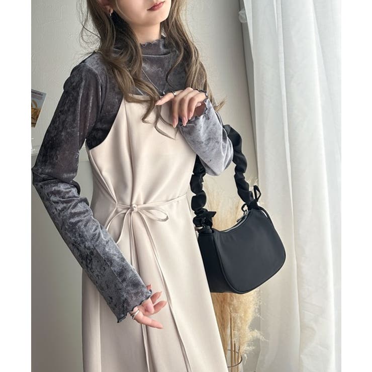 キャミワンピが最強！リネンライクマルチwayロングキャミワンピ[品番