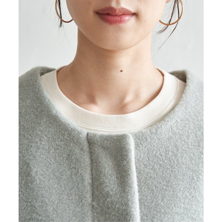 雑誌InRed1月号掲載】ブークレー2WAYフードコート[品番：IKAW0023128