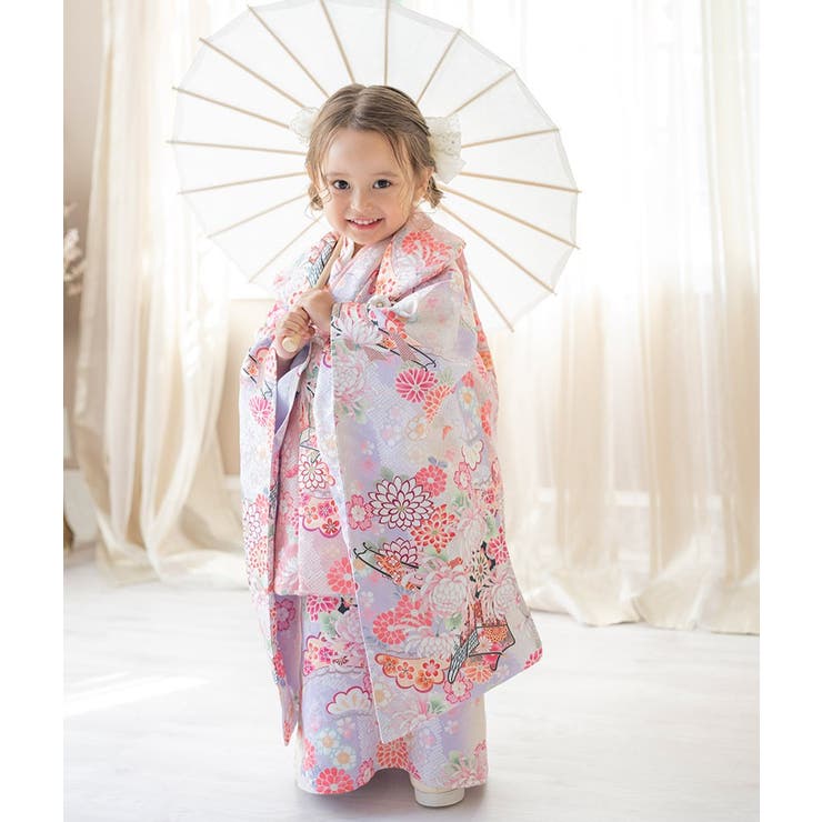 被布セット 3歳女の子 七五三[品番：CATK0003696]｜Catherine Cottage