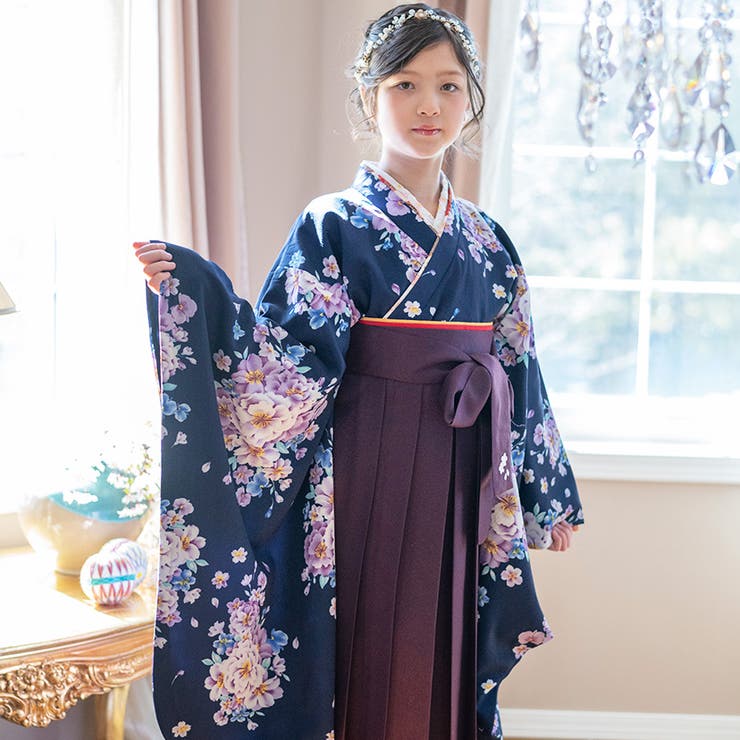 着付け簡単袴セット 卒業式 卒園式[品番：CATK0003064]｜Catherine