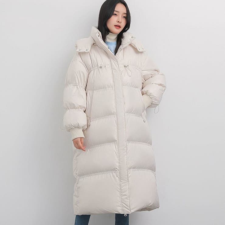 ロングダウンコート【韓国ファッション】[品番：DOUW0006775]｜Doula