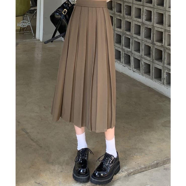 インバーテッドプリーツスカート[品番：DSSW0002545]｜SAISON DE