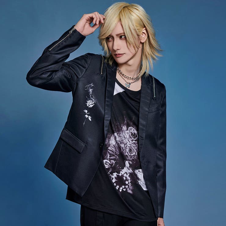 CIVARIZE【シヴァーライズ】ショルダーZIPデザインテーラード