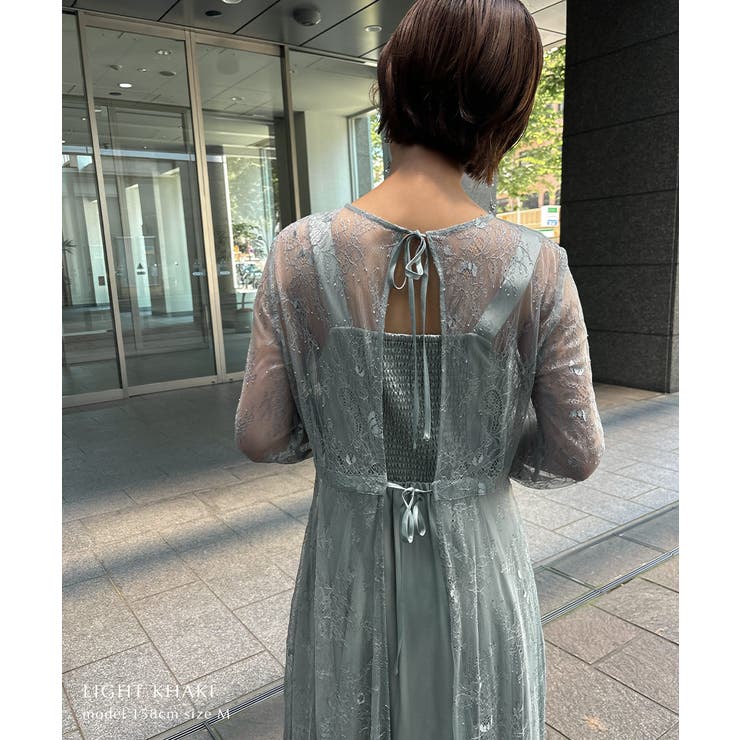 aity アイティ 2wayレースレイヤードドレス[品番：FT000009747