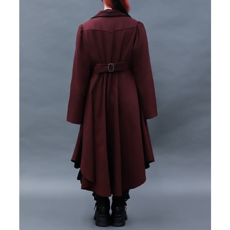 テーラー襟ロングコート[品番：IGAW0006998]｜axes femme（アクシーズ