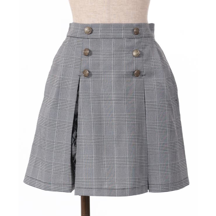 ボックスプリーツキュロット[品番：IGAW0004657]｜axes femme