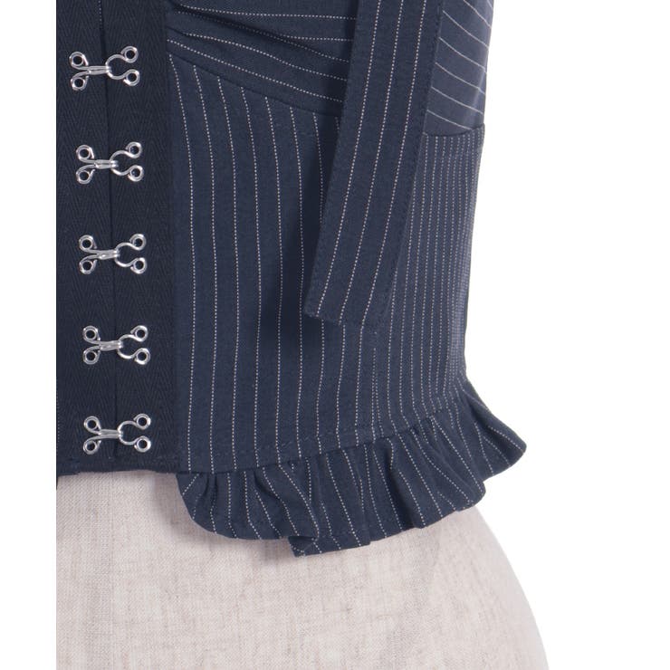 コルセット風デザインビスチェ[品番：IGAW0006289]｜axes femme