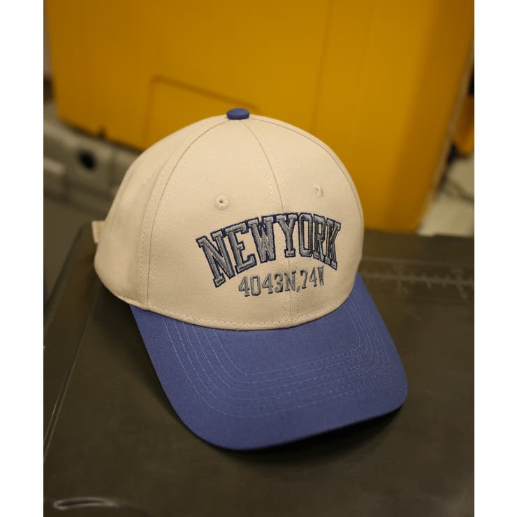 HOOK -original- バイカラーアメカジ刺繍キャップ[品番：XT000010896