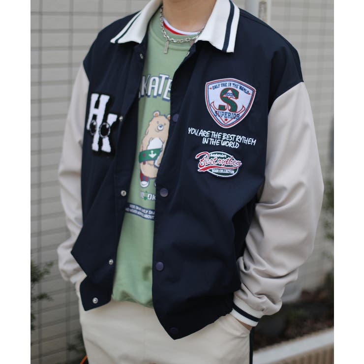 希少】 近鉄バファローズ コーチジャケット バフィリード ワッペン