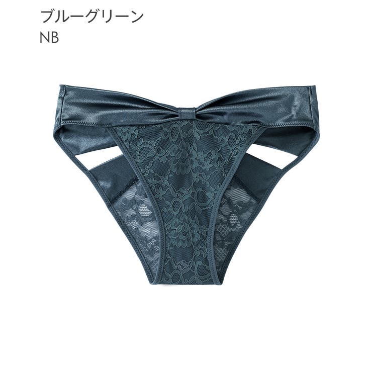 バックサテン リボン ハーフバックショーツ[品番：SK000007787