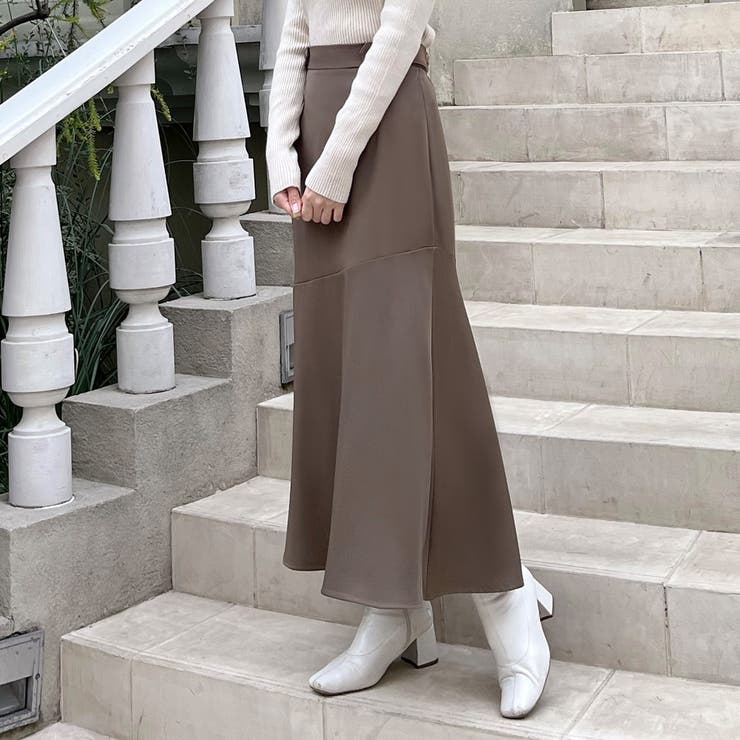 アシンメトリーマーメイドスカート[品番：AMTW0005108]｜JUNOAH