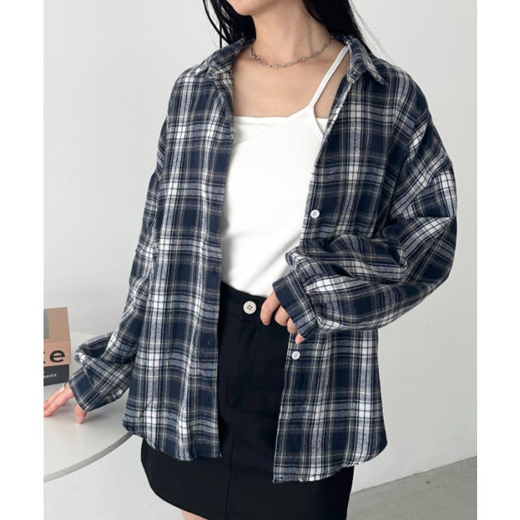 ルーズシルエットチェックネルシャツ[品番：OUTW0000627]｜Outfitter