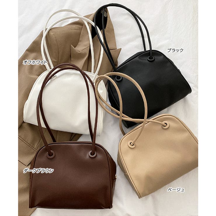 フェイクレザーボストンバッグ[品番：ADEW0004448]｜ad thie