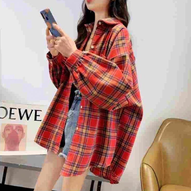 ビックチェックシャツ[品番：ADEW0000664]｜ad thie（アドティエ）の