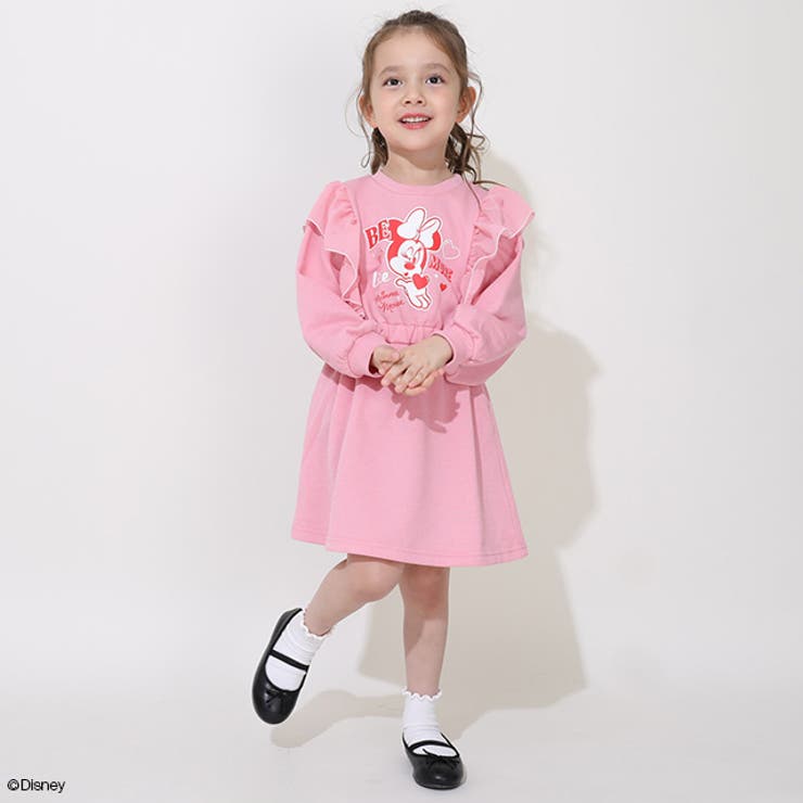 ディズニー ミニーフリルラメワンピース 0868K[品番：BYDK0007639