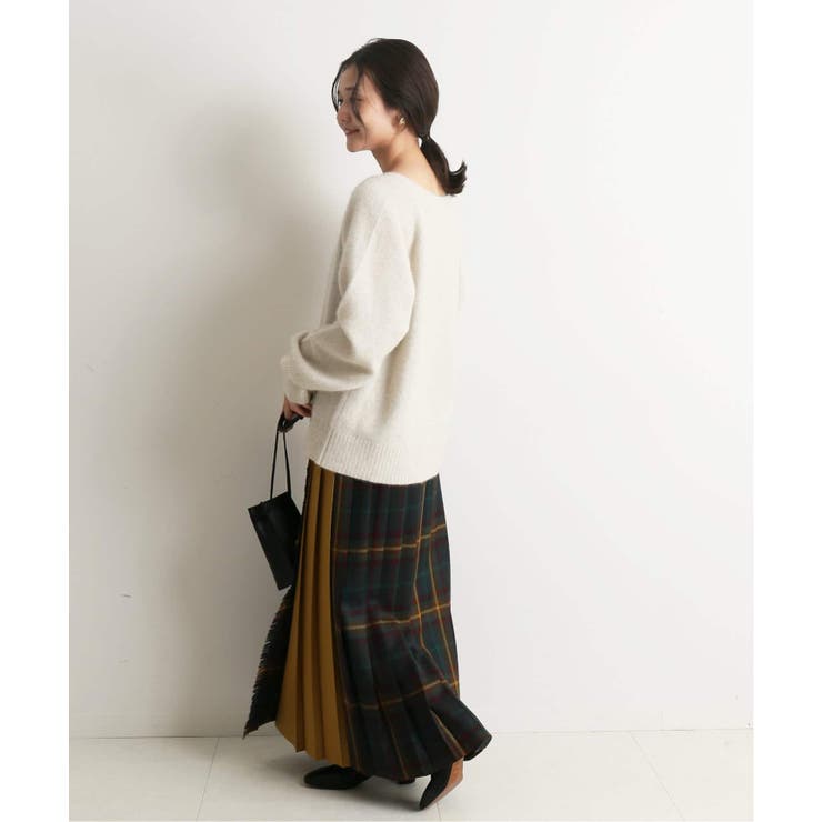 SLOBE IENA＞ FOX混Vネックニット◇[品番：BYCW0009867]｜B.C STOCK