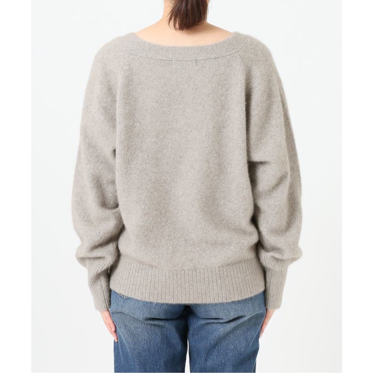 SLOBE IENA＞ FOX混Vネックニット◇[品番：BYCW0009867]｜B.C STOCK