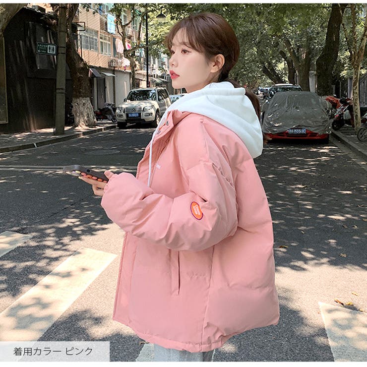 重ね着風 ダウン ジャケット[品番：JCSW0000883]｜JOCOSA（ジョコサ