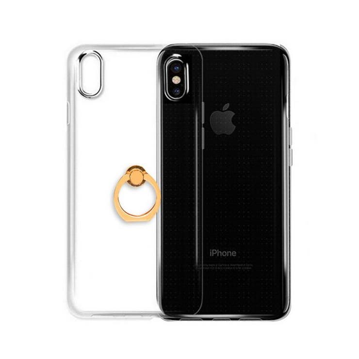 シンプルリングクリアiPhone用ケース【iPhone7 iPhone8 iPh…[品番