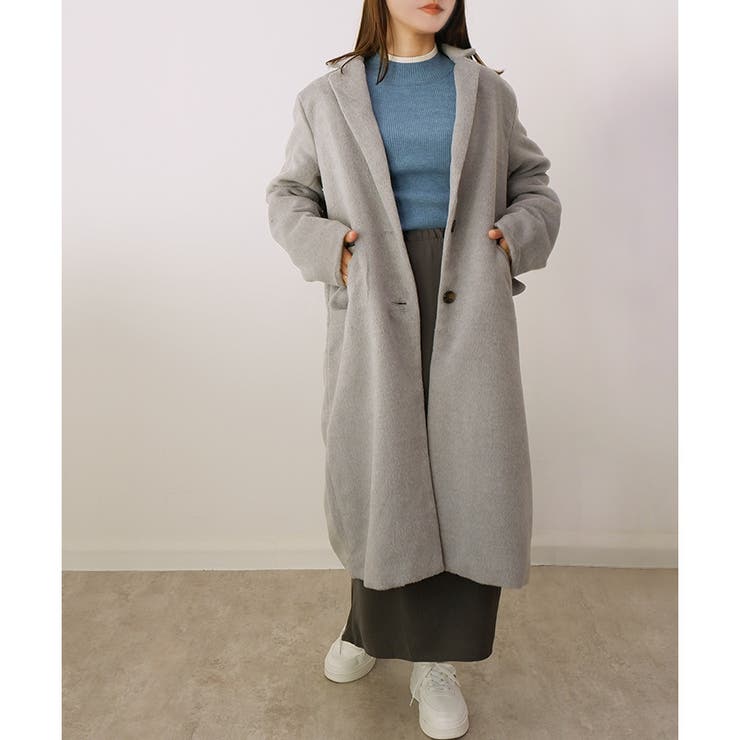 アウトレット】シャギーチェスターコート[品番：LOSW0008927]｜CLOTHY