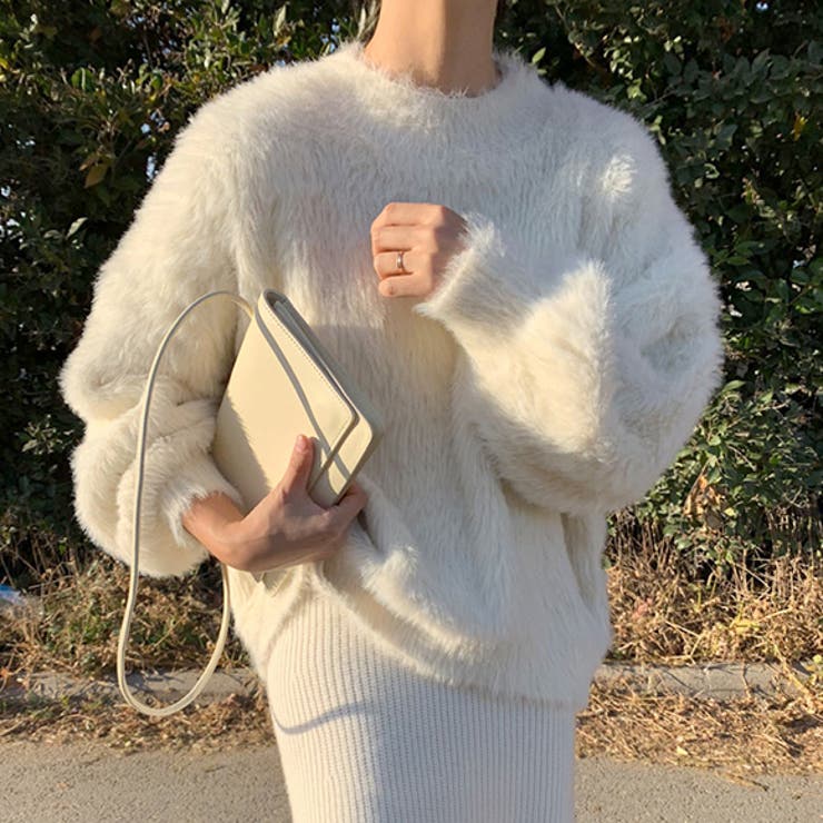 ニット トップス モヘア[品番：ZI000008313]｜IRADOWL（アイラドール