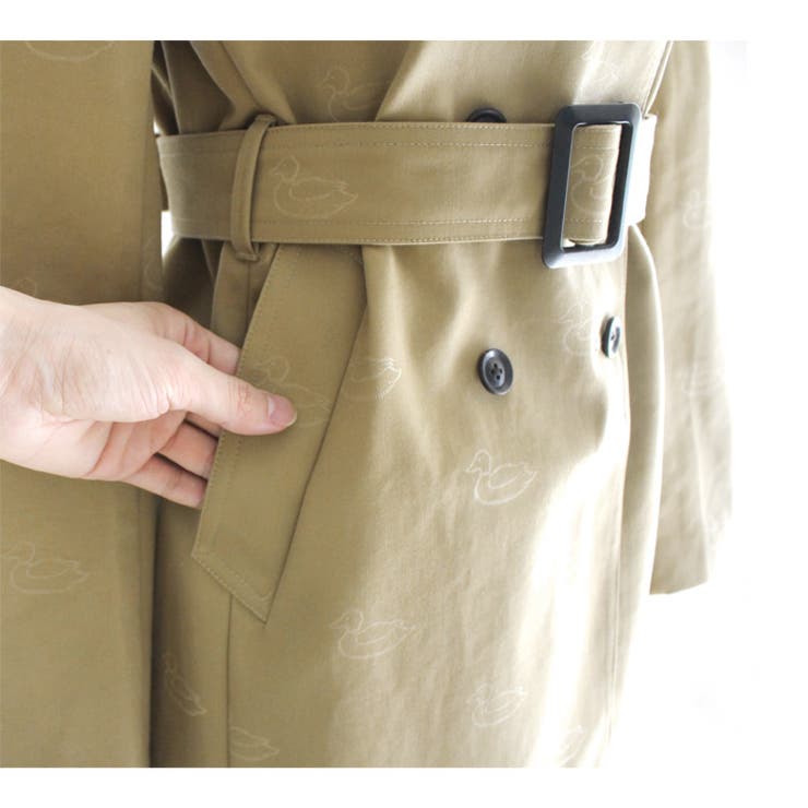 KOE×THOMBROWNE トムブラウン 撥水加工トレンチコート♪2タイプ[品番