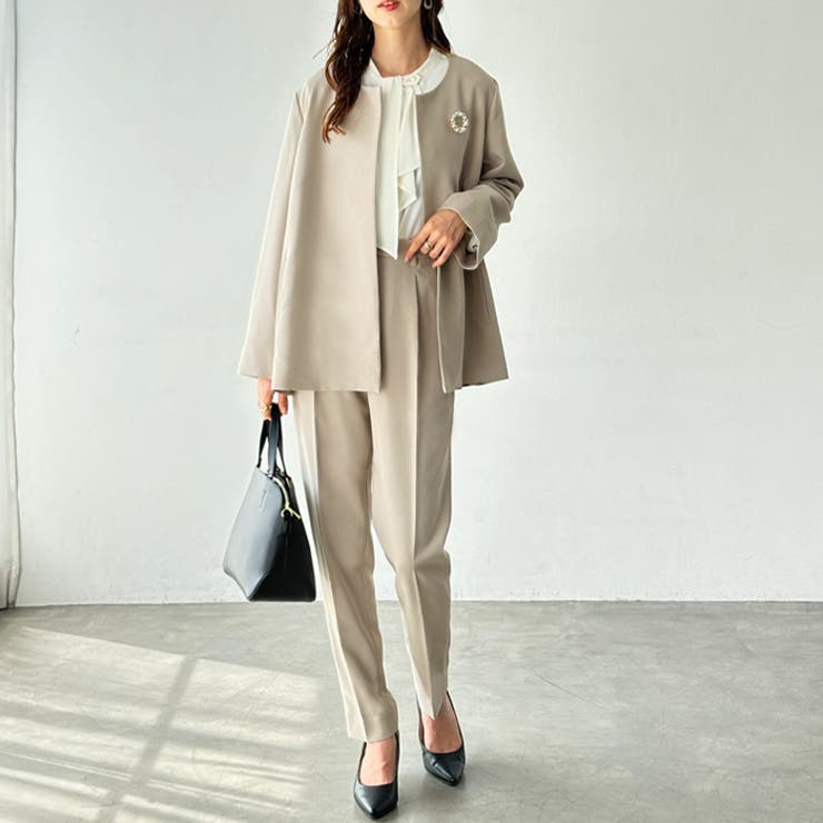 2点セット】フレアーラインジャケットセット[品番：GERW0010847