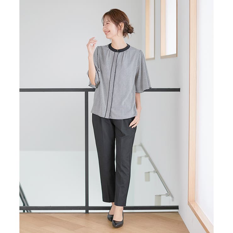 トップス ブラウス 半袖[品番：HNSW0008847]｜Honeys（ハニーズ）の