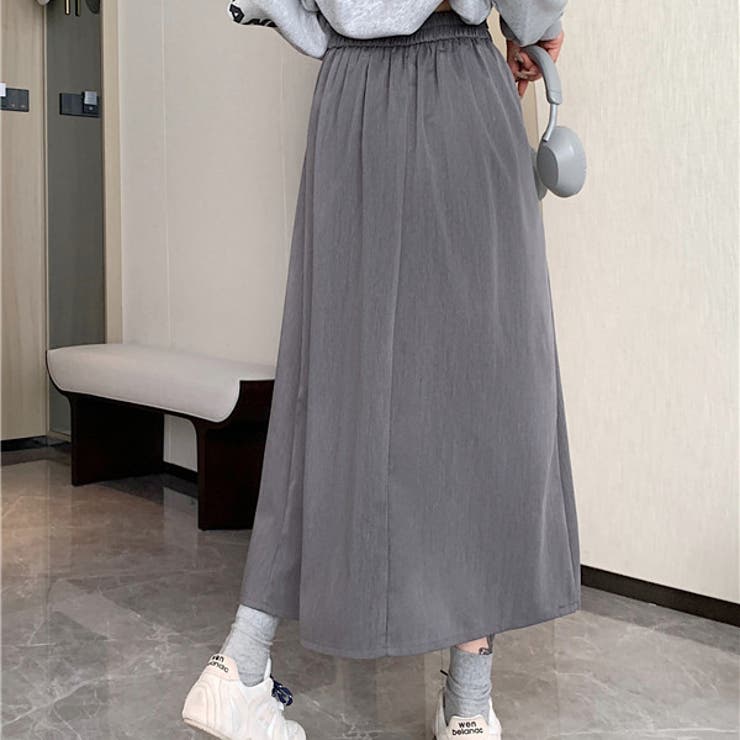 秋冬 新作 フロントタックプリーツスカート[品番：HERW0005487]｜WITCH