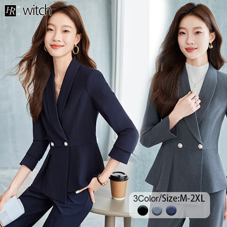 セットアップ パンツスーツ フォーマル[品番：HERW0005657]｜WITCH