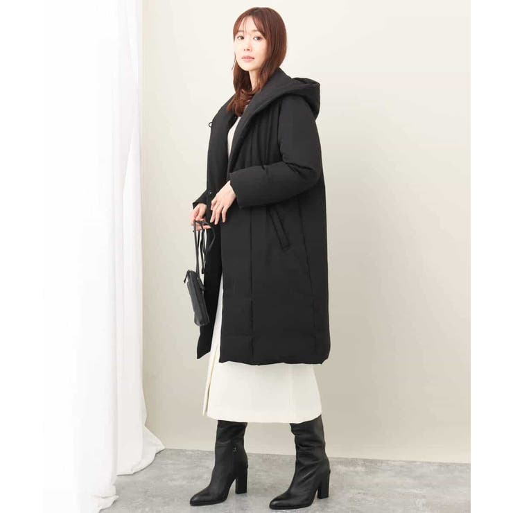ロング丈シームレスダウンコート[品番：ITKW0019647]｜MK MICHEL KLEIN