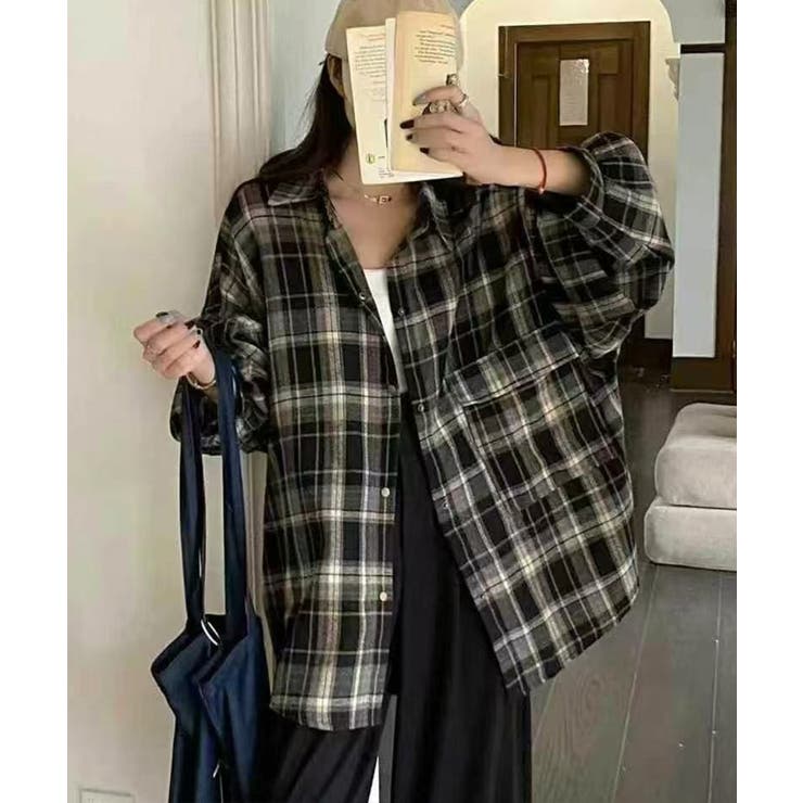 ビエラチェックBIGシャツ[品番：SPRW0010731]｜SpRay（スプレイ）の