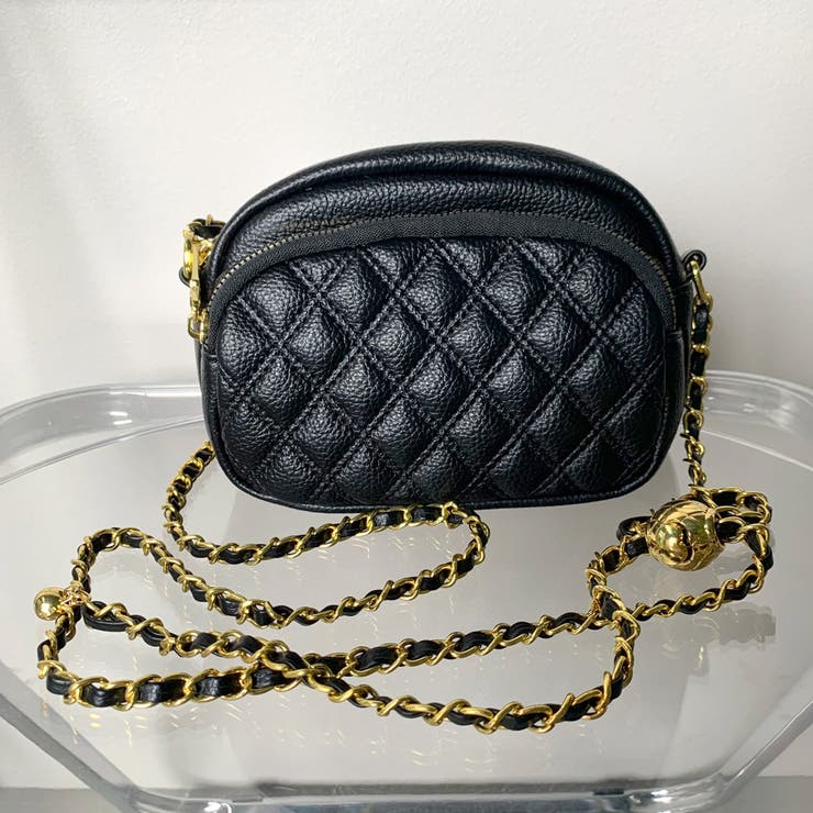 キルティングチェーンミニショルダーバッグ[品番：NHGW0003669]｜non