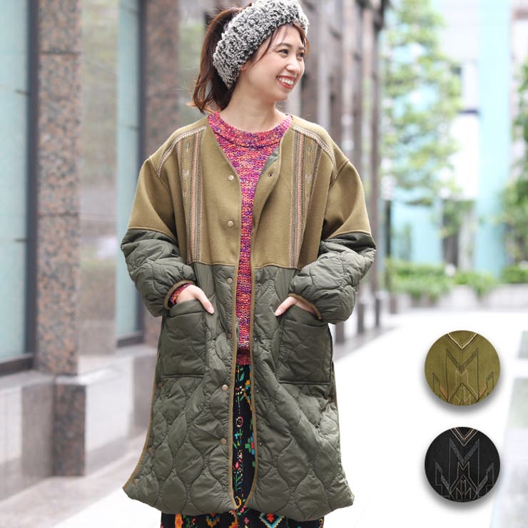 コート アウター キルティングコート[品番：TTKW0007506]｜チチカカの