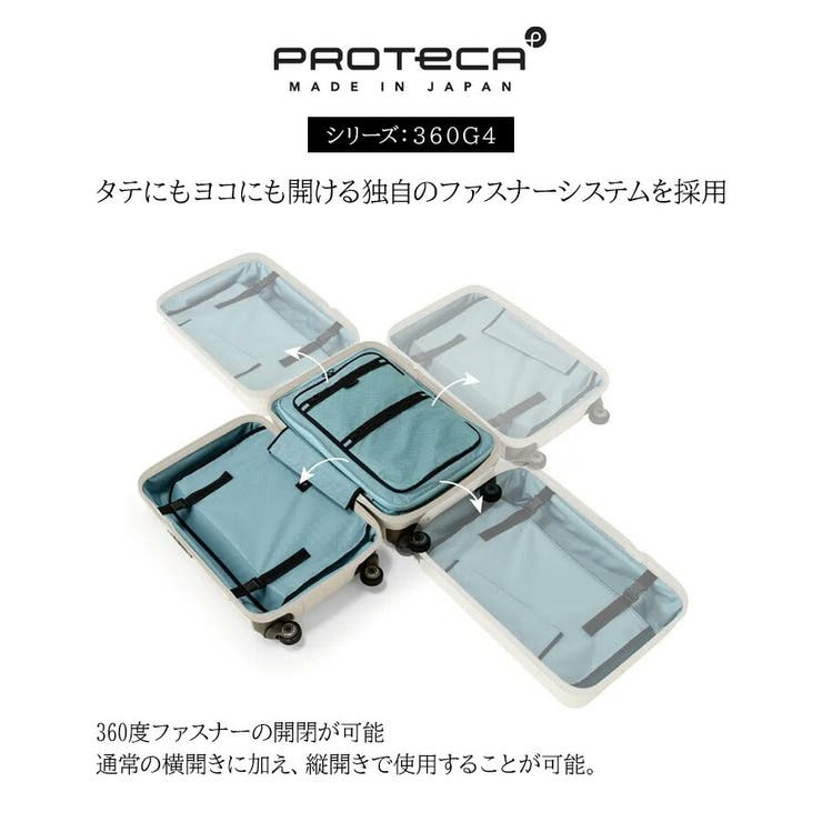 PROTECA】02422 スーツケース キャリーバッグ[品番：KINW0001261