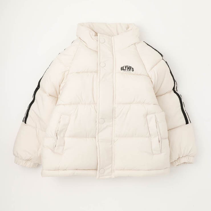 サイドラインデザインワンポイント中綿ジャケット[品番：VINK0003910