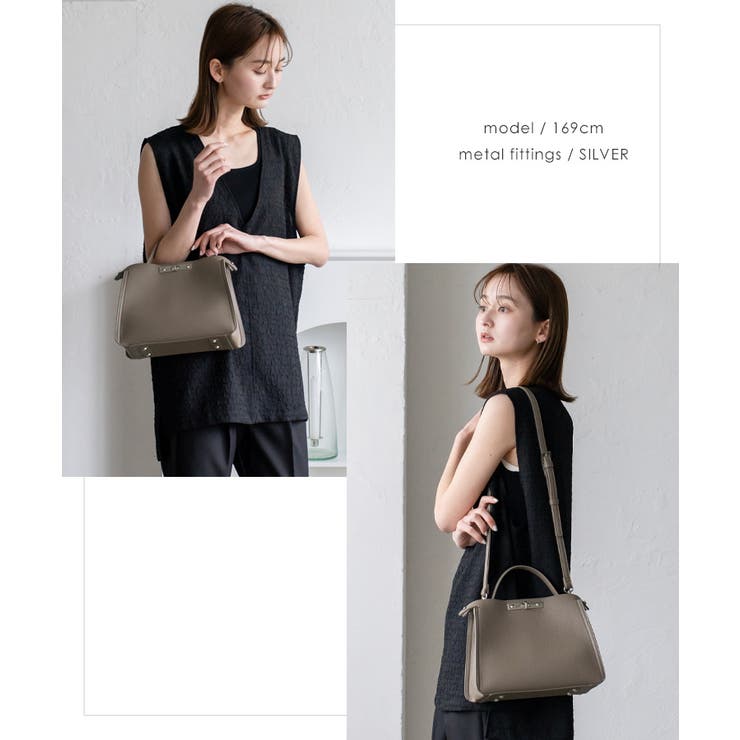 ワンハンドル2wayミニショルダーバッグ[品番：VI000001437]｜Vita