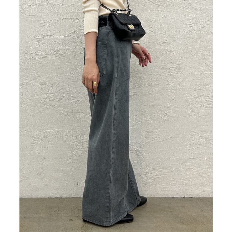 Loungedress】【ainode】ワイドフレアPT[品番：PALW0005849]｜PAL