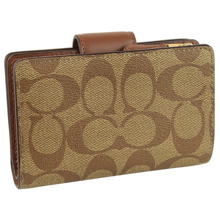Coach コーチ 財布 二つ折り 折り財布 L字[品番：SESB0006686